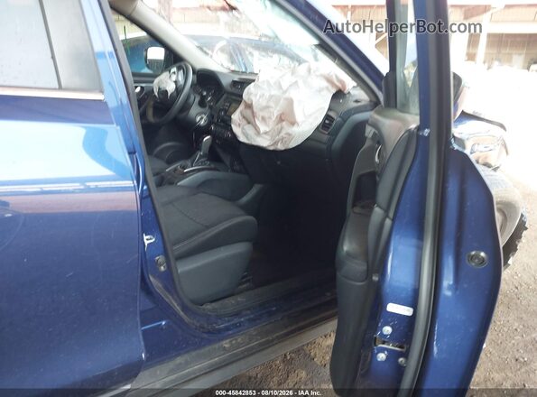KNMAT2MT2HP577398 2017 NISSAN ROGUE Синий Вид салона спереди