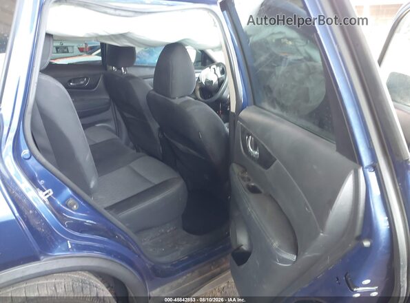 KNMAT2MT2HP577398 2017 NISSAN ROGUE Синий Вид наклейки с VIN-кодом