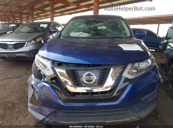 KNMAT2MT2HP577398 2017 NISSAN ROGUE Синий Вид щитка приборов