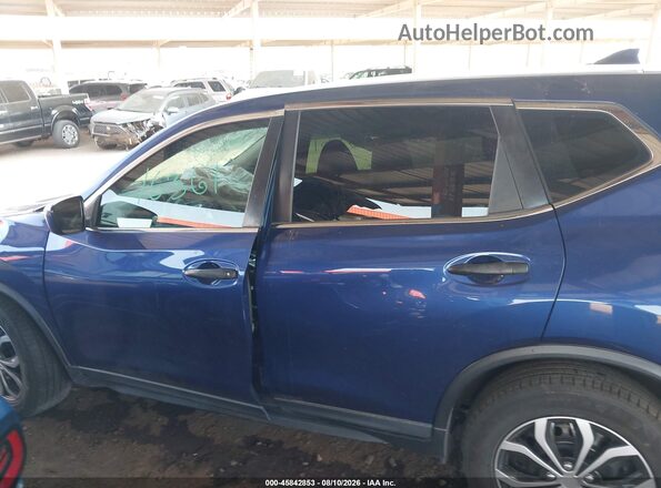 KNMAT2MT2HP577398 2017 NISSAN ROGUE Синий Панорамный вид салона 360°