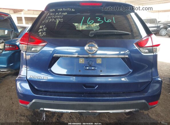 KNMAT2MT2HP577398 2017 NISSAN ROGUE Синий 