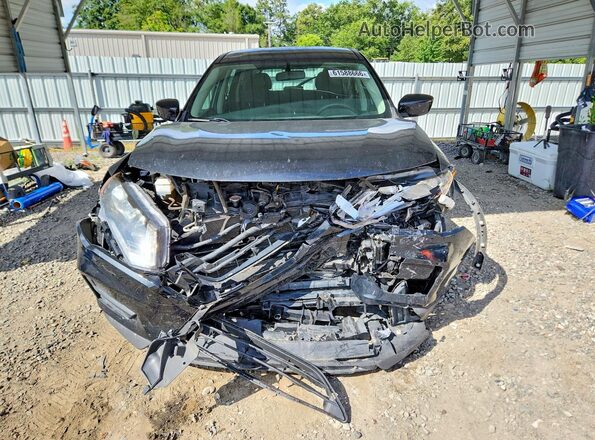 KNMAT2MT2HP614014 2017 NISSAN ROGUE Black Вид спереду