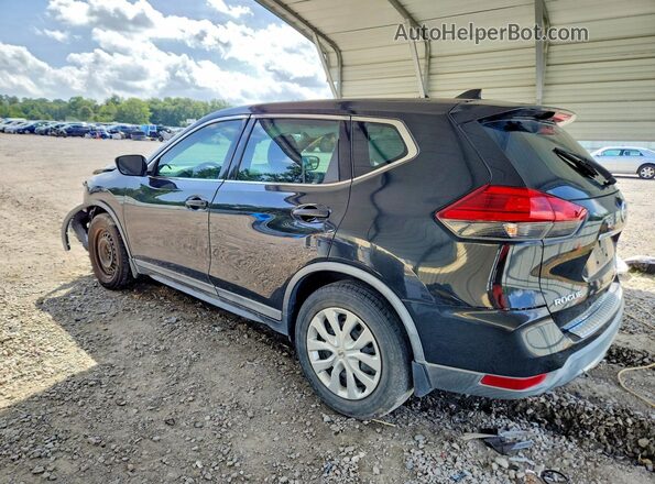 KNMAT2MT2HP614014 2017 NISSAN ROGUE Black Задня ліва чверть