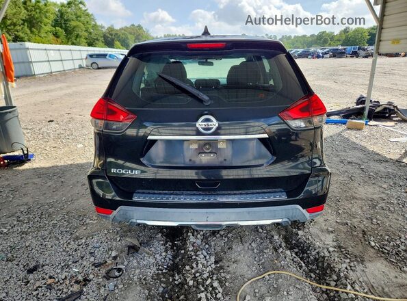 KNMAT2MT2HP614014 2017 NISSAN ROGUE Black Вид ззаду