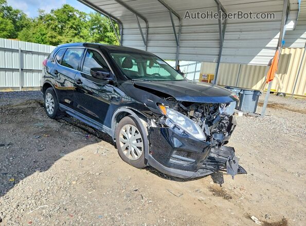 KNMAT2MT2HP614014 2017 NISSAN ROGUE Black Передня права чверть