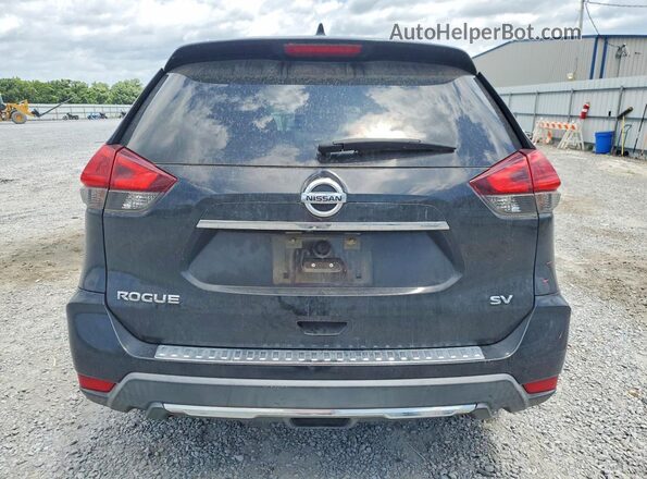 KNMAT2MT2JP547940 2018 NISSAN ROGUE Black Widok z tyłu