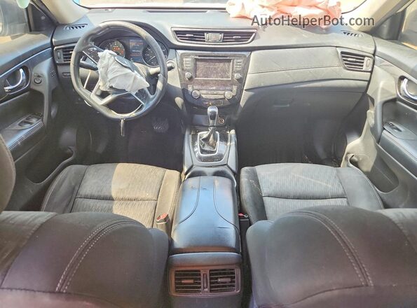KNMAT2MT2JP552751 2018 NISSAN ROGUE White Widok deski rozdzielczej