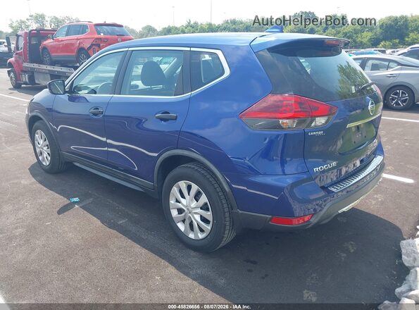 KNMAT2MT2JP581215 2018 NISSAN ROGUE Blue Rear left