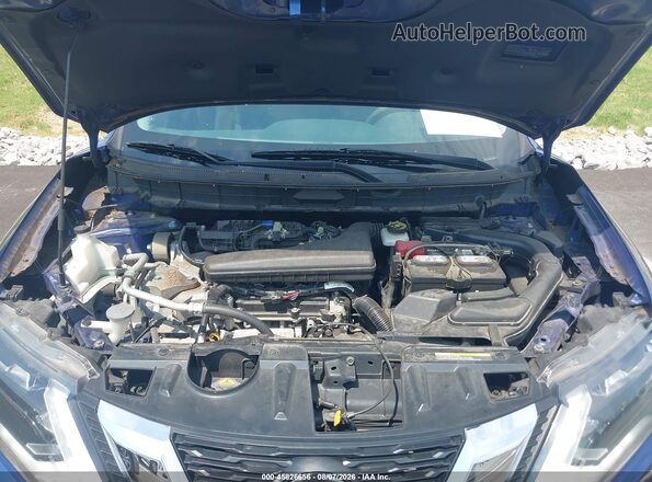 KNMAT2MT2JP581215 2018 NISSAN ROGUE Blue Rear view