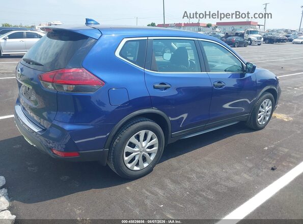 KNMAT2MT2JP581215 2018 NISSAN ROGUE Blue Rear right