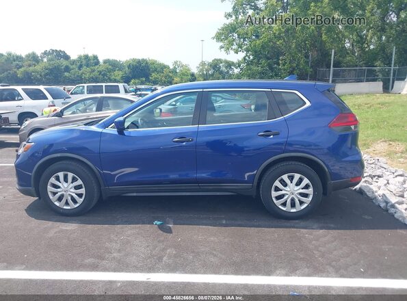 KNMAT2MT2JP581215 2018 NISSAN ROGUE Blue 360 interior view