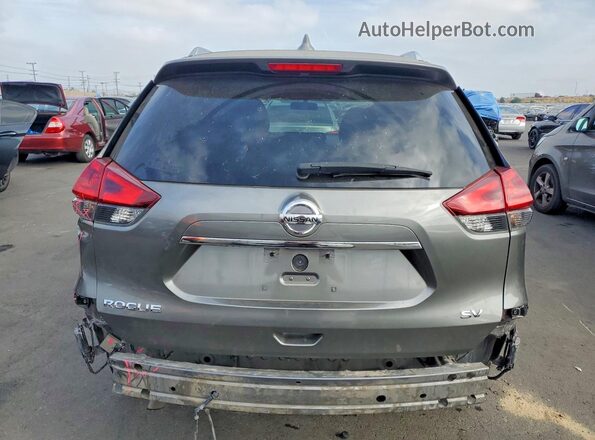 KNMAT2MT2JP588844 2018 NISSAN ROGUE Gray Հետևի տեսք
