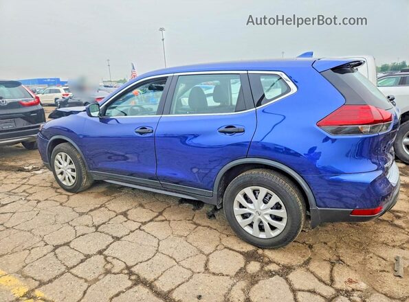 KNMAT2MT2JP611068 2018 NISSAN ROGUE Blue Rear left