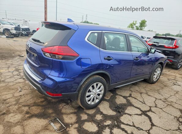 KNMAT2MT2JP611068 2018 NISSAN ROGUE Blue Rear right