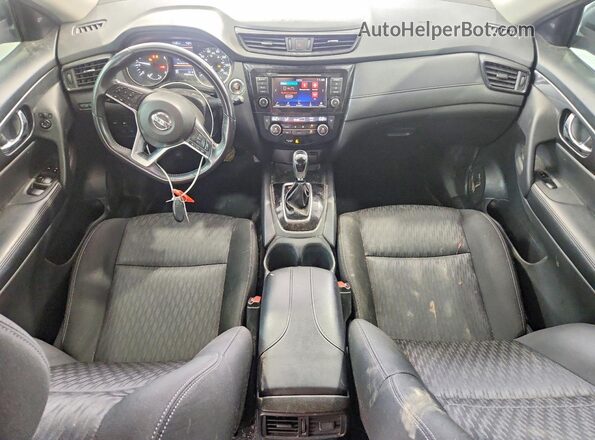 KNMAT2MT2KP523199 2019 NISSAN ROGUE Black Вид панелі приладів