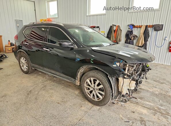 KNMAT2MT2KP523199 2019 NISSAN ROGUE Black Передня права чверть