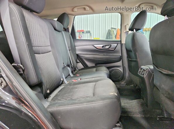 KNMAT2MT2KP523199 2019 NISSAN ROGUE Black Вид задньої частини салону