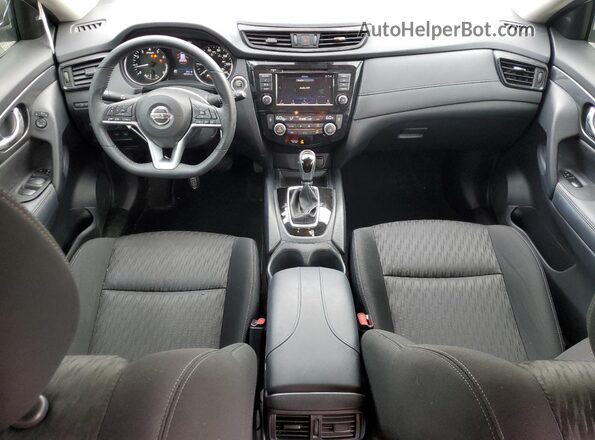 KNMAT2MT2KP531206 2019 NISSAN ROGUE Silver Vista del salpicadero