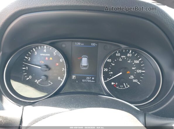 KNMAT2MT2KP549401 2019 NISSAN ROGUE Black Widok tylnych siedzeń