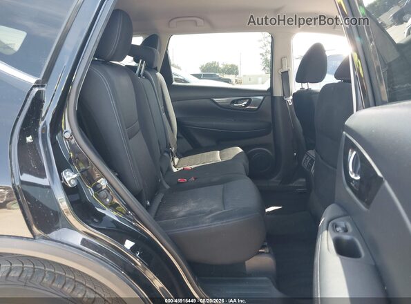 KNMAT2MT2KP549401 2019 NISSAN ROGUE Black Widok naklejki z numerem VIN