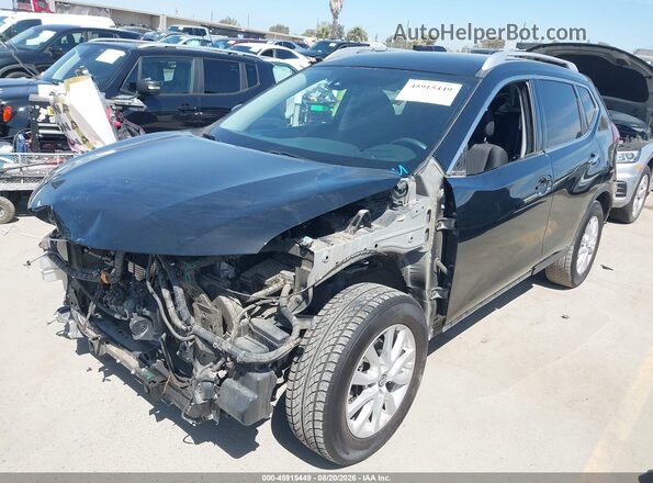 KNMAT2MT2KP549401 2019 NISSAN ROGUE Black Przód lewy