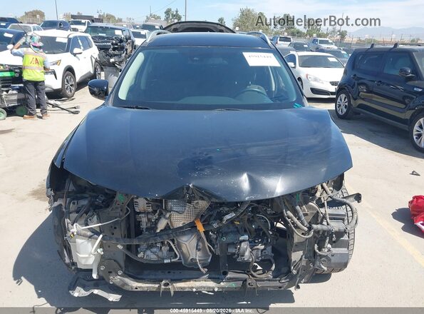 KNMAT2MT2KP549401 2019 NISSAN ROGUE Black Widok wnętrza z tyłu