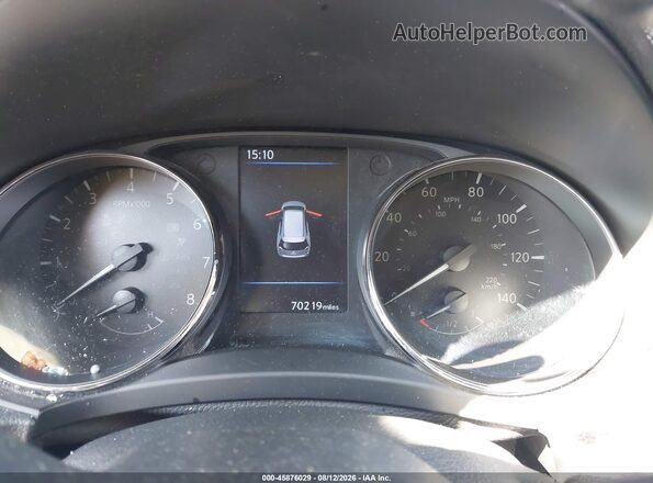 KNMAT2MT2LP532681 2020 NISSAN ROGUE Silver უკანა სავარძლების ხედი