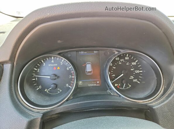 KNMAT2MT2LP536049 2020 NISSAN ROGUE Белый Вид щитка приборов