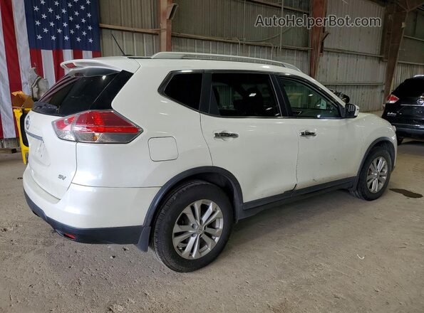 KNMAT2MT3GP595875 2016 NISSAN ROGUE White Tył prawy