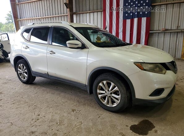 KNMAT2MT3GP595875 2016 NISSAN ROGUE White Przód prawy