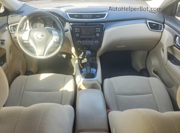 KNMAT2MT3GP602050 2016 NISSAN ROGUE Blue 