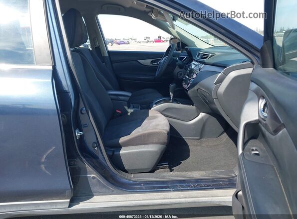 KNMAT2MT3GP613338 2016 NISSAN ROGUE Blue Front interior view
