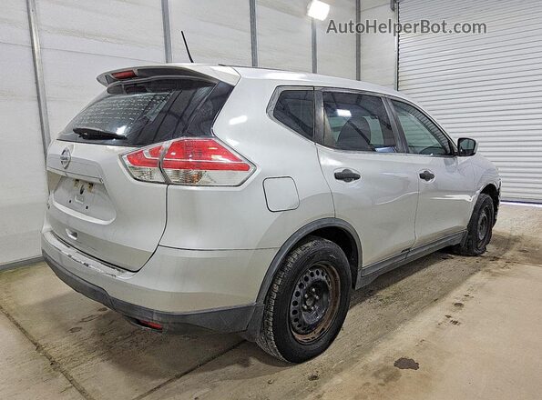 KNMAT2MT3GP638188 2016 NISSAN ROGUE Silver Հետևի աջ