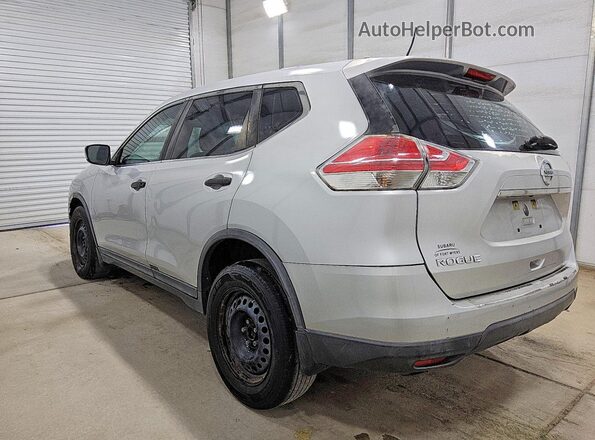 KNMAT2MT3GP638188 2016 NISSAN ROGUE Silver Հետևի ձախ