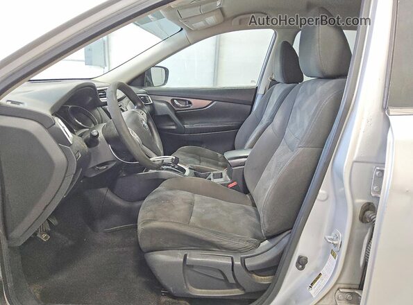 KNMAT2MT3GP638188 2016 NISSAN ROGUE Silver Սալոնի դիմացի տեսք