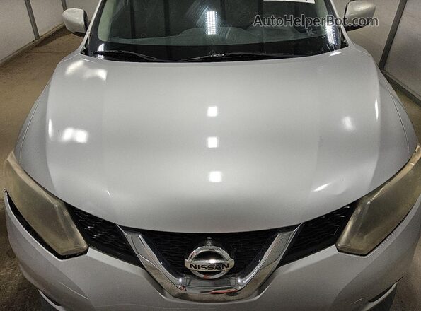 KNMAT2MT3GP638188 2016 NISSAN ROGUE Silver 