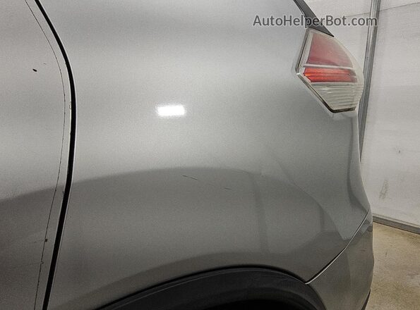 KNMAT2MT3GP638188 2016 NISSAN ROGUE Silver 