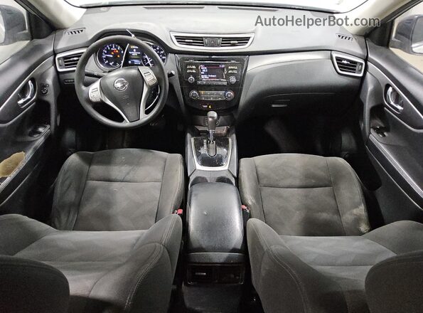 KNMAT2MT3GP638188 2016 NISSAN ROGUE Silver 