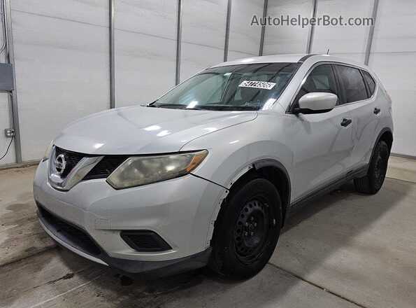 KNMAT2MT3GP638188 2016 NISSAN ROGUE Silver 
