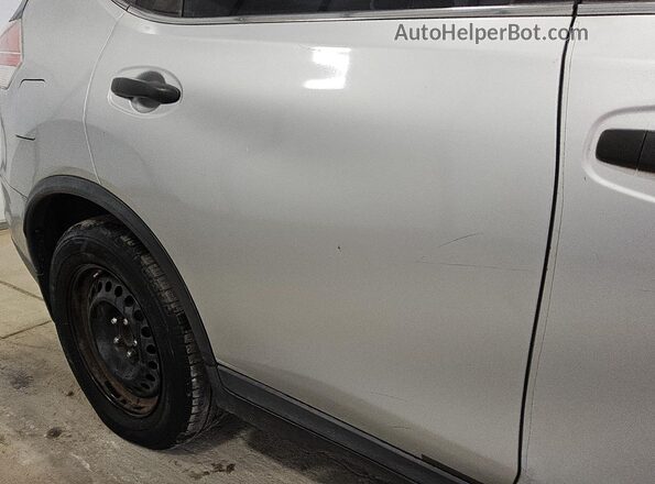 KNMAT2MT3GP638188 2016 NISSAN ROGUE Silver 