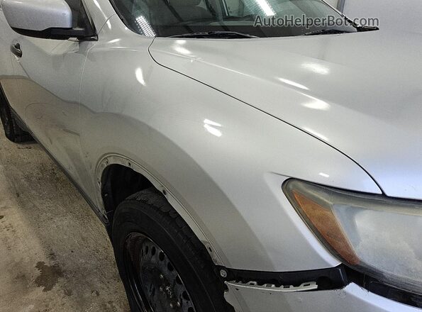 KNMAT2MT3GP638188 2016 NISSAN ROGUE Silver 