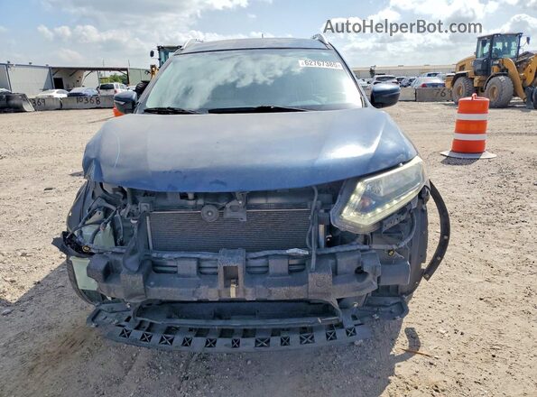 KNMAT2MT3GP672440 2016 NISSAN ROGUE Blue Դիմացի տեսք