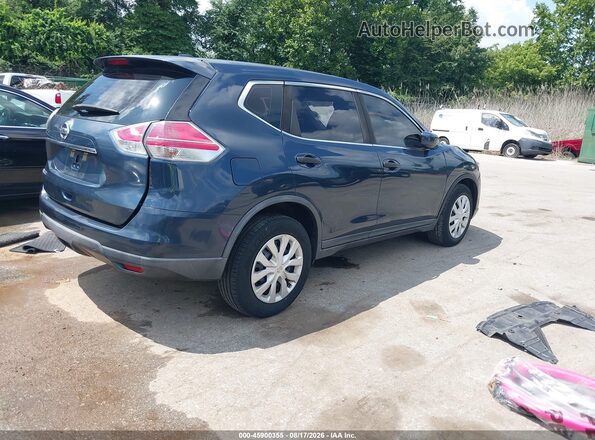 KNMAT2MT3GP692462 2016 NISSAN ROGUE Серый Задняя правая четверть