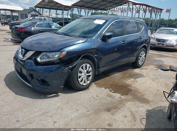 KNMAT2MT3GP692462 2016 NISSAN ROGUE Серый Передняя левая четверть