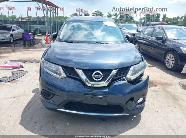 KNMAT2MT3GP692462 2016 NISSAN ROGUE Серый Вид задней части салона