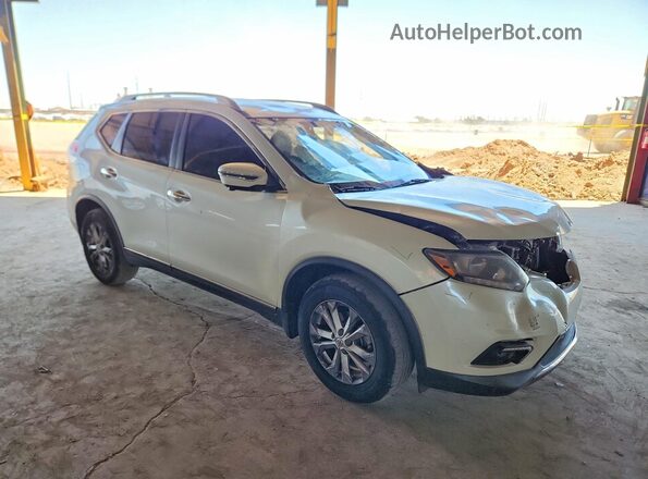 KNMAT2MT3GP717893 2016 NISSAN ROGUE White წინა მარჯვენა