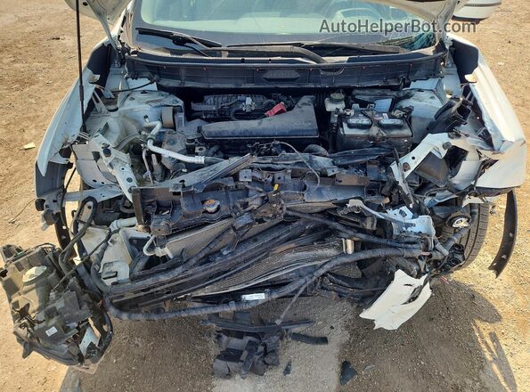 KNMAT2MT3HP510471 2017 NISSAN ROGUE White Вид підкапотного простору