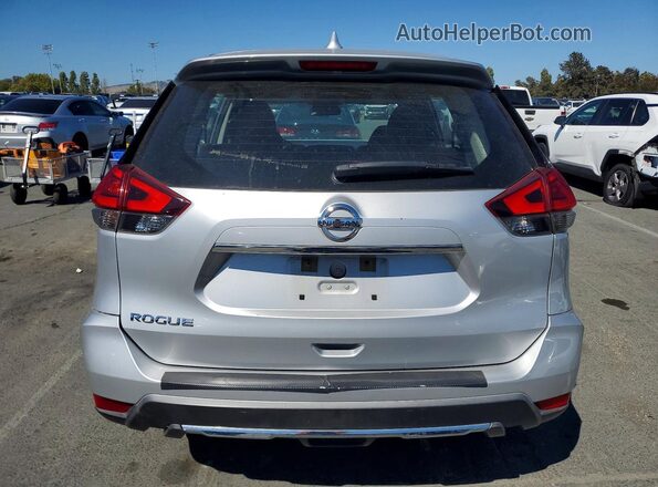 KNMAT2MT3HP532289 2017 NISSAN ROGUE Silver Rear view