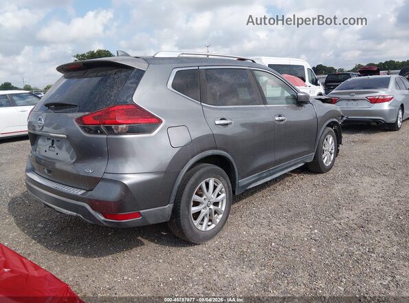 KNMAT2MT3HP534365 2017 NISSAN ROGUE Серый Задняя правая четверть