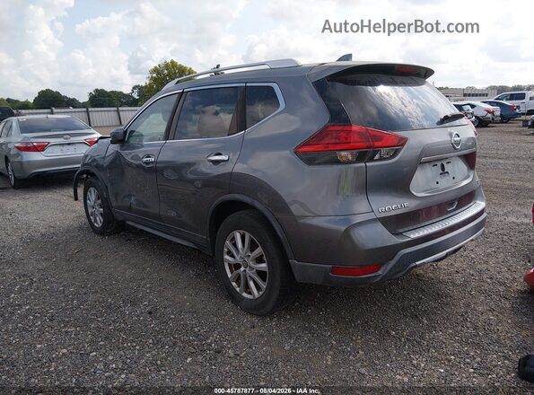 KNMAT2MT3HP534365 2017 NISSAN ROGUE Серый Задняя левая четверть